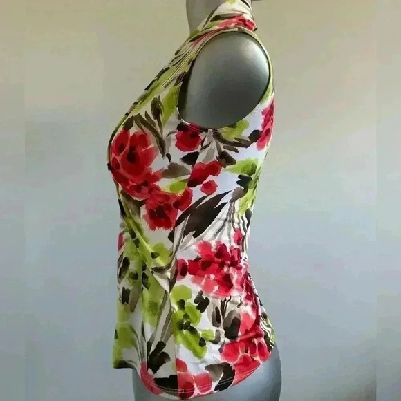 FREE 💟🇨🇦💎Vintage Floral Short  Sleeve Top - Picture 6 of 15